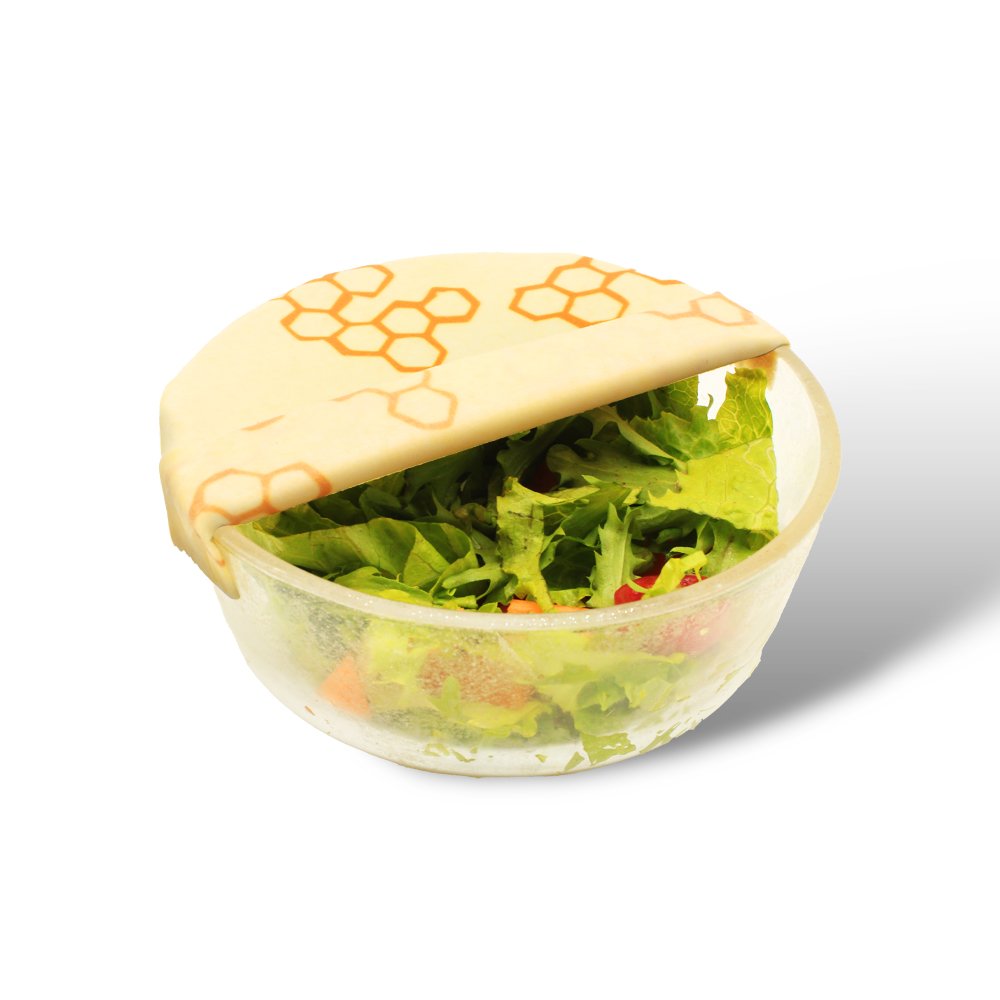2S3M2L 7pcs Beeswax Wraps For Food, Organic, Sustainable, Biodegradable, Zero Waste, Plastic-Free Food Storage