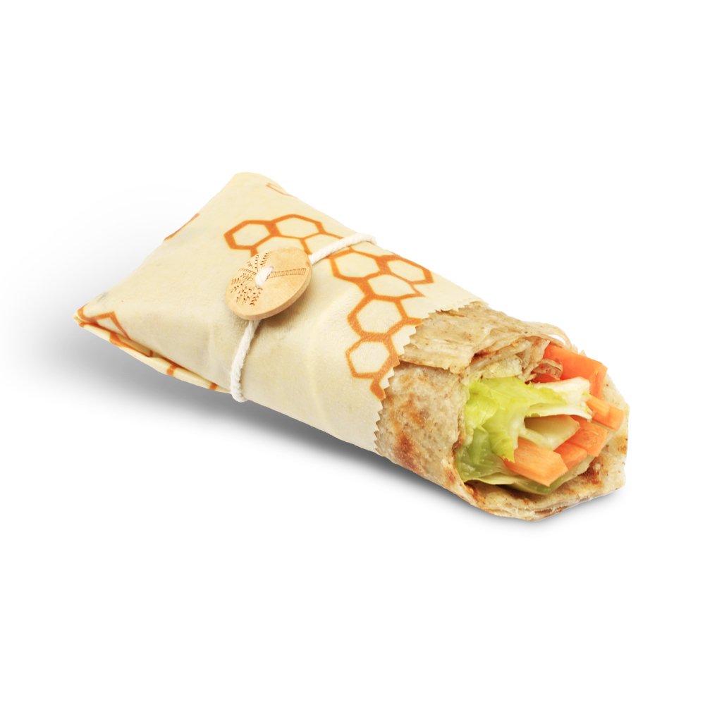 2S3M2L 7pcs Beeswax Wraps For Food, Organic, Sustainable, Biodegradable, Zero Waste, Plastic-Free Food Storage