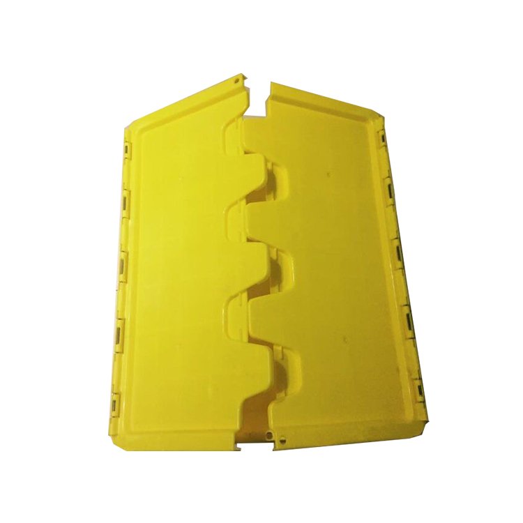 High Quality Stackable Tote File Storage Box Attached Lid Container Plastic Moving Storage Box