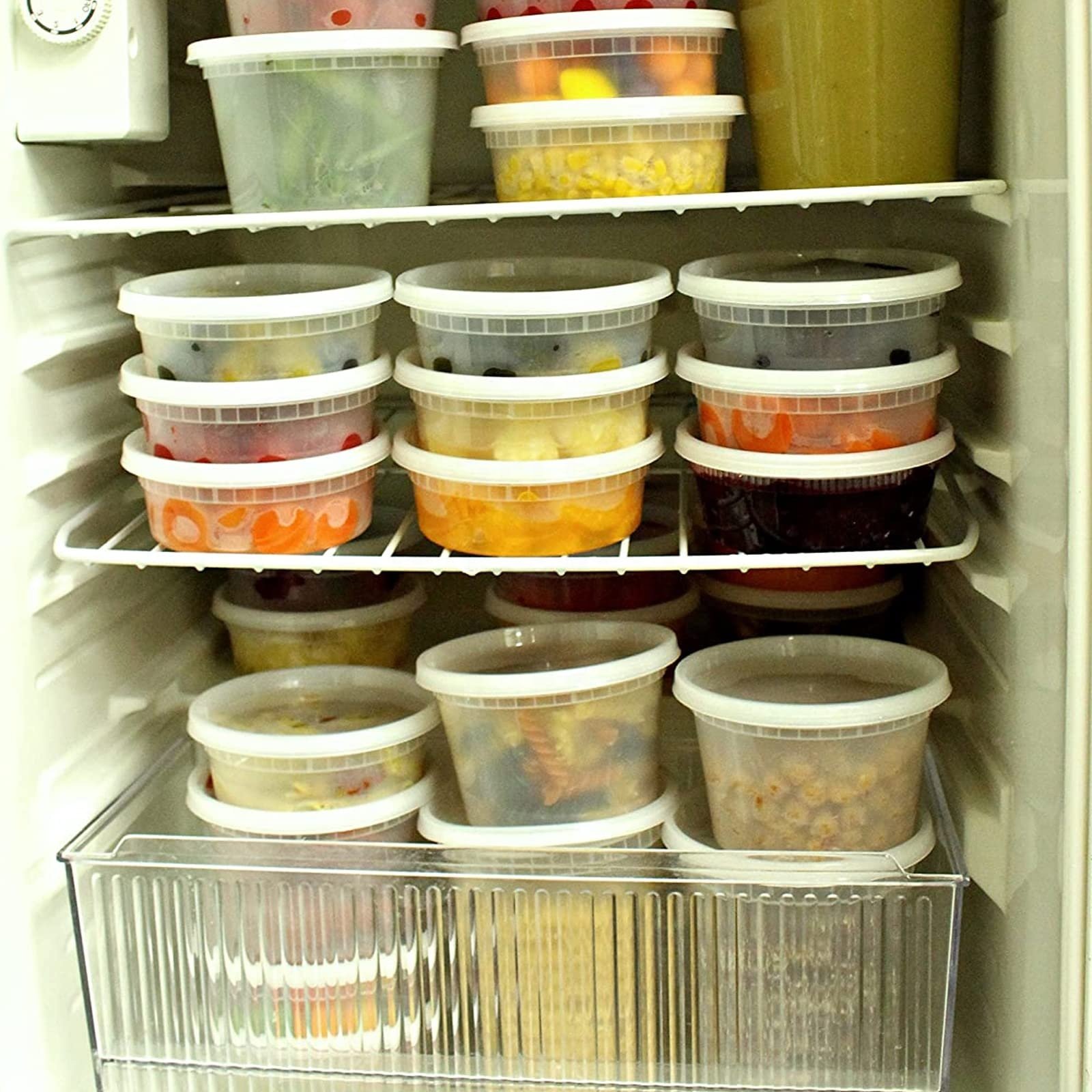 takeaway food packaging clear soup container plastic takeout food container airtight deli food storage containers with lids set