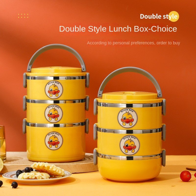 Wholesale High quality stackable bento lunch box stainless steel food container multilayer lunch box for sale