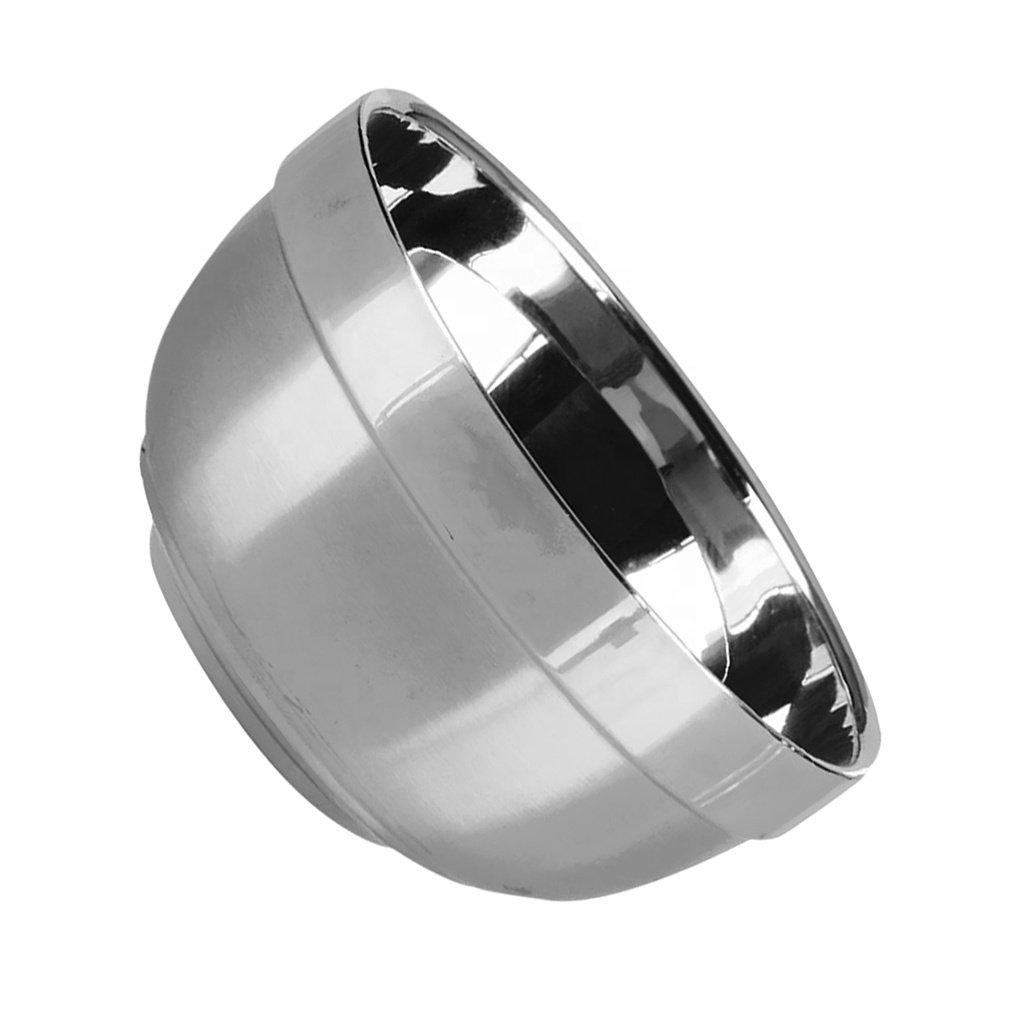 SUS 304 Food Grade Stainless steel double wall heat insulation bowl