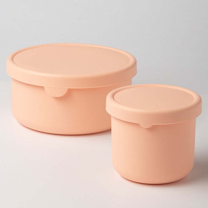 Pizza Dough Proofing Boxes for DIY Artisan Pizza Food Grade Silicone Stackable Food Storage Containers with Lids