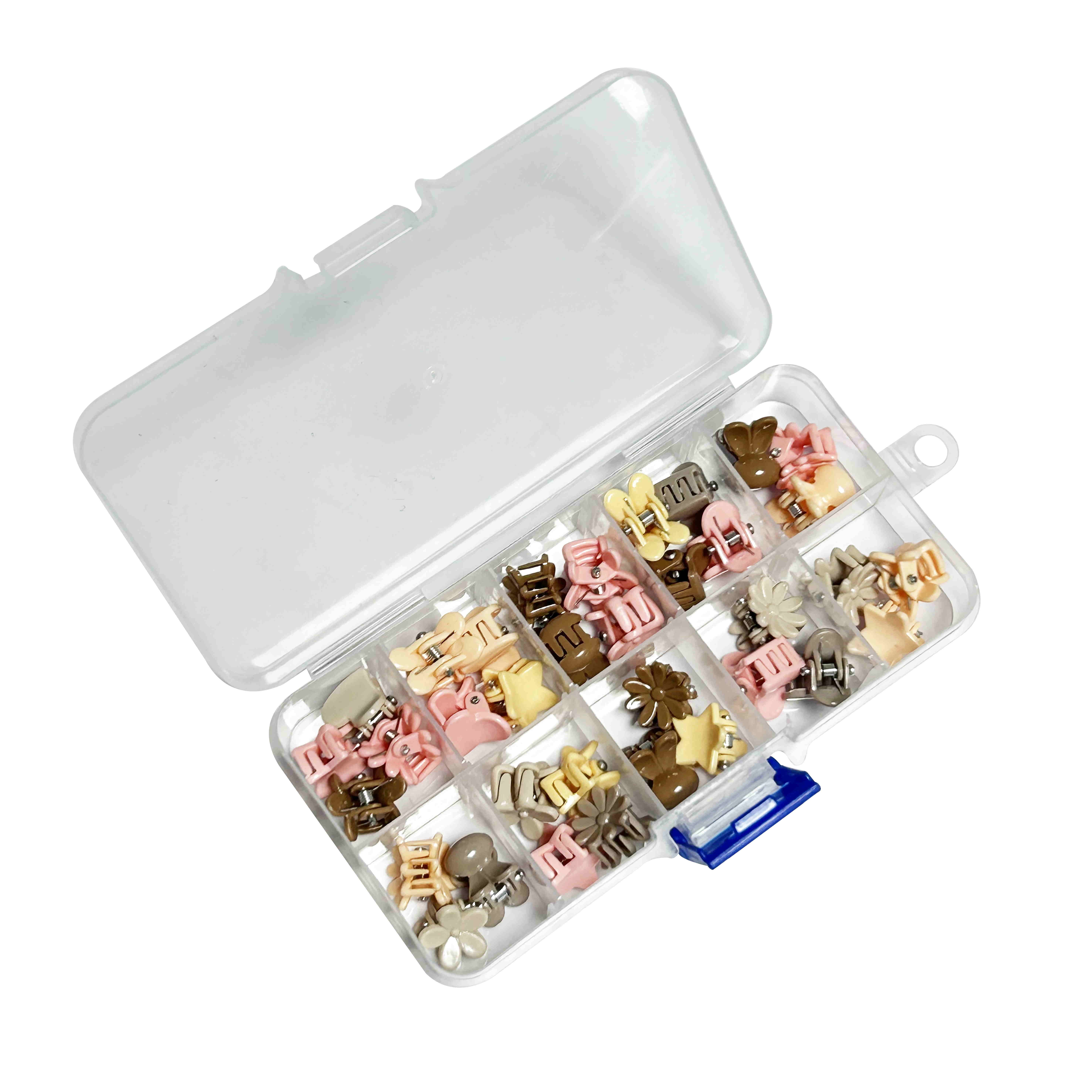 Factory wholesale Versatile Miscellaneous Item Organizer Necklace Ring Earring Organizer Transparent Pp Storage Box