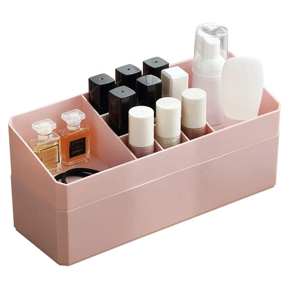 Makeup Jewelry Organizer Desktop Lipstick Cosmetic Organiser Storage Box