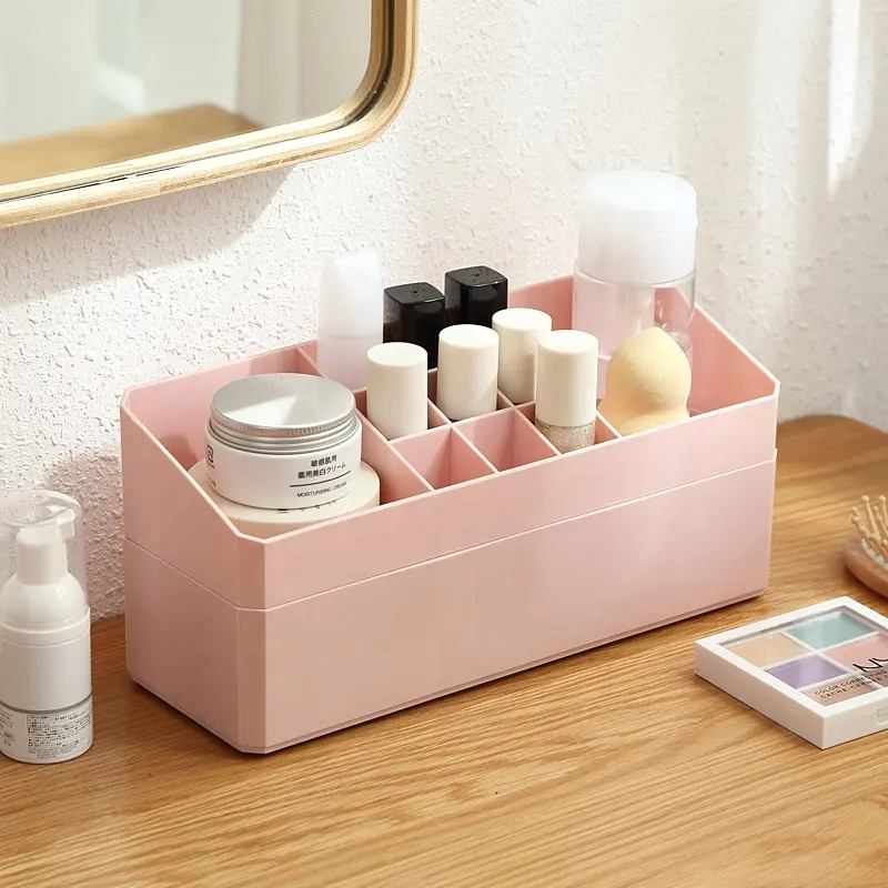 Makeup Jewelry Organizer Desktop Lipstick Cosmetic Organiser Storage Box