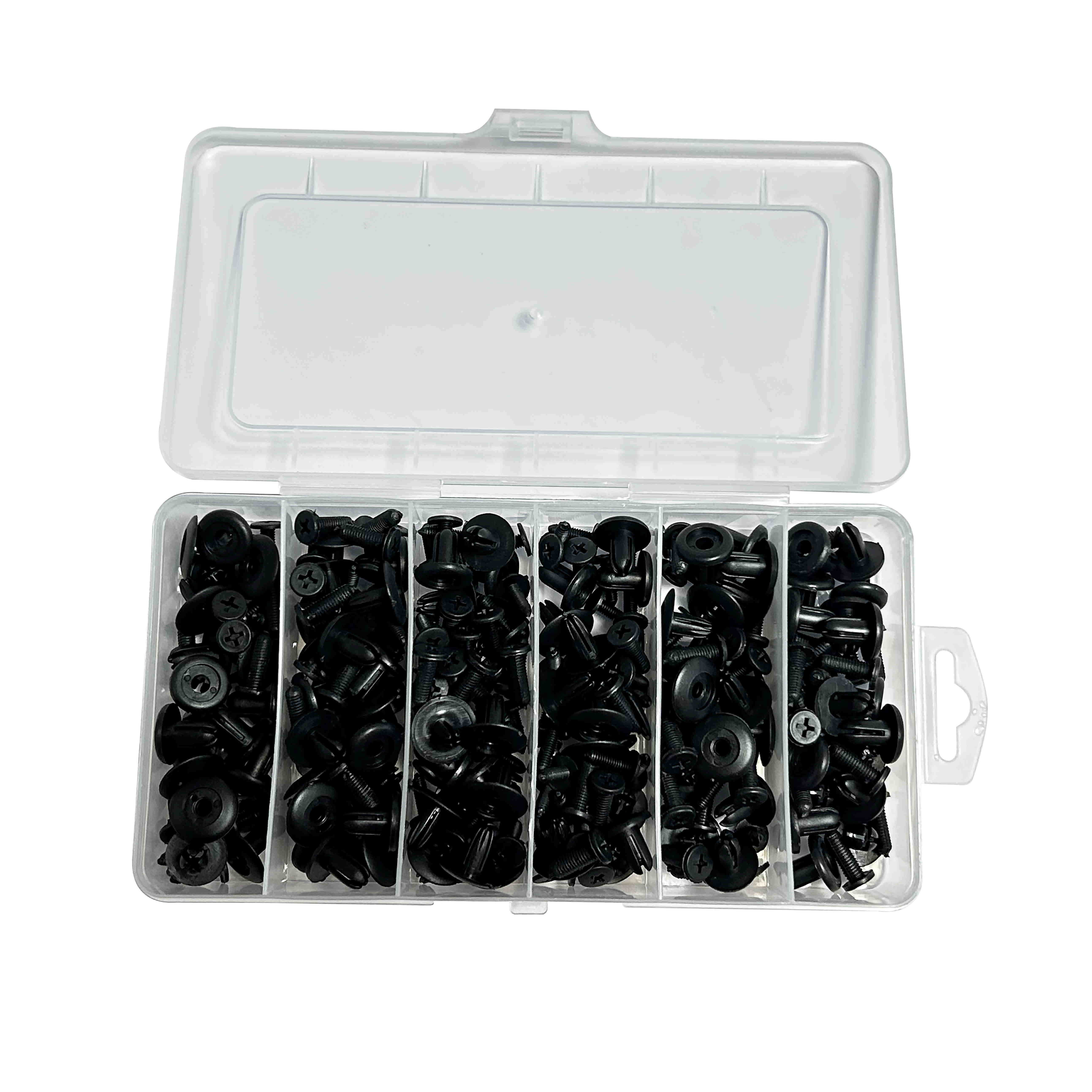 Clear Electric Wires Storage Plastic Hanging Jewelry Organizer Container Box plastic storage box with lid