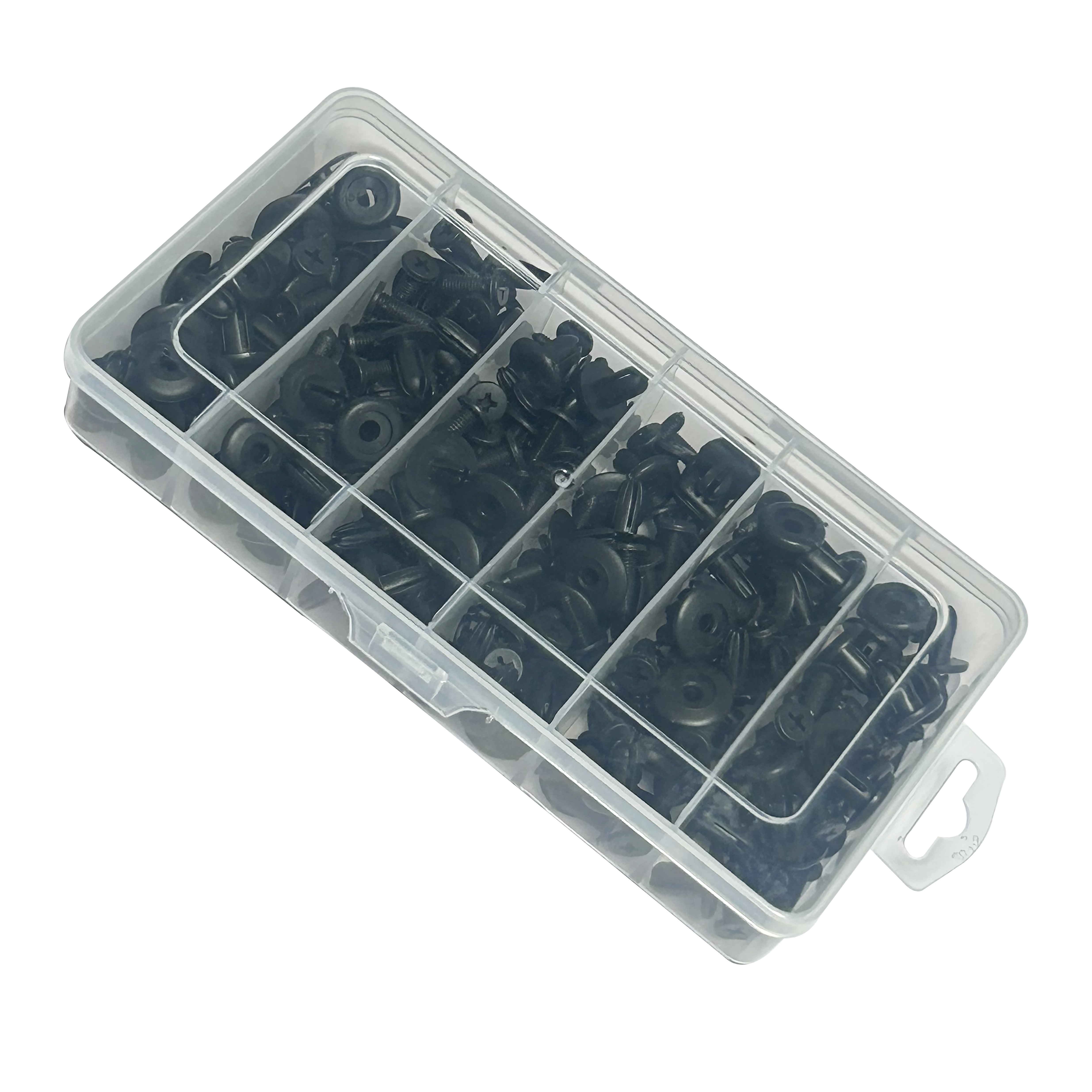 Clear Electric Wires Storage Plastic Hanging Jewelry Organizer Container Box plastic storage box with lid
