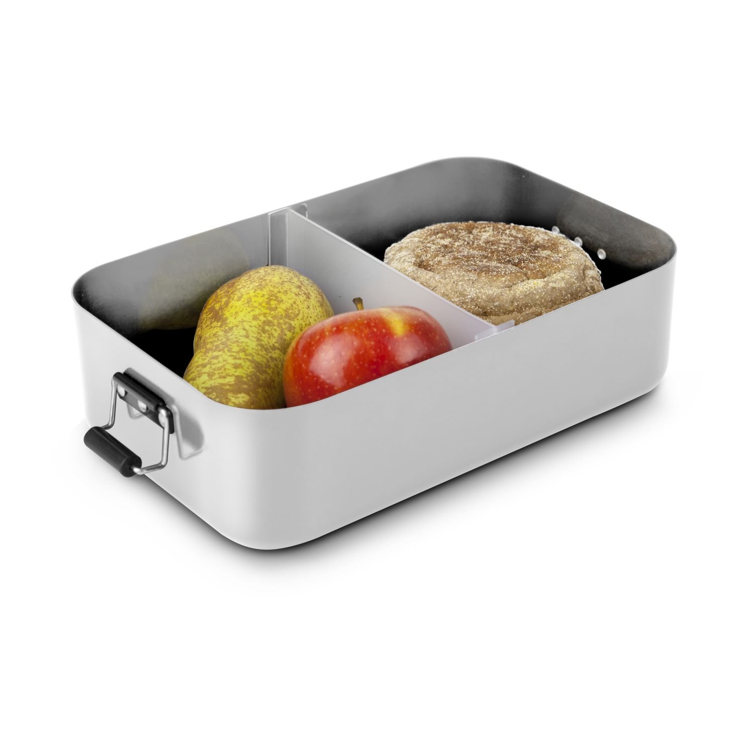 Custom Logo Metal Food Storage Box Wholesale Camping Portable Aluminum Food Container Kids Bento Box Tiffin Lunch Box For School