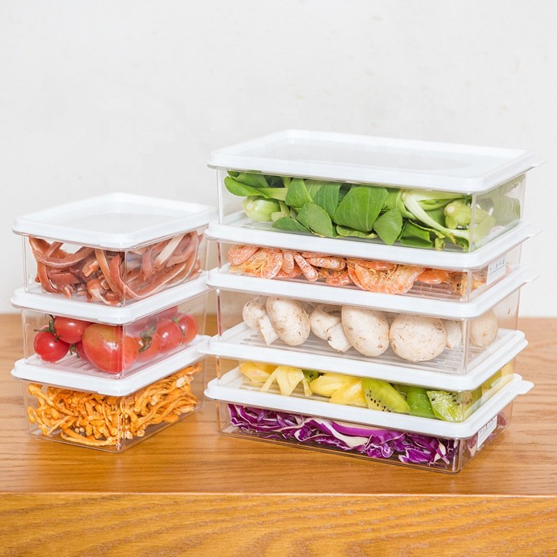 Choice Fun Fridge Organizer Kitchen Food Container Clean Food Storage Boxes & Bins