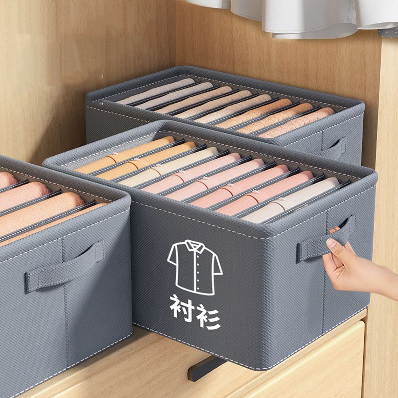 Hot Selling Collapsible Drawer Organizer Clothes Separated Storage Box Jeans Organizer For Closet