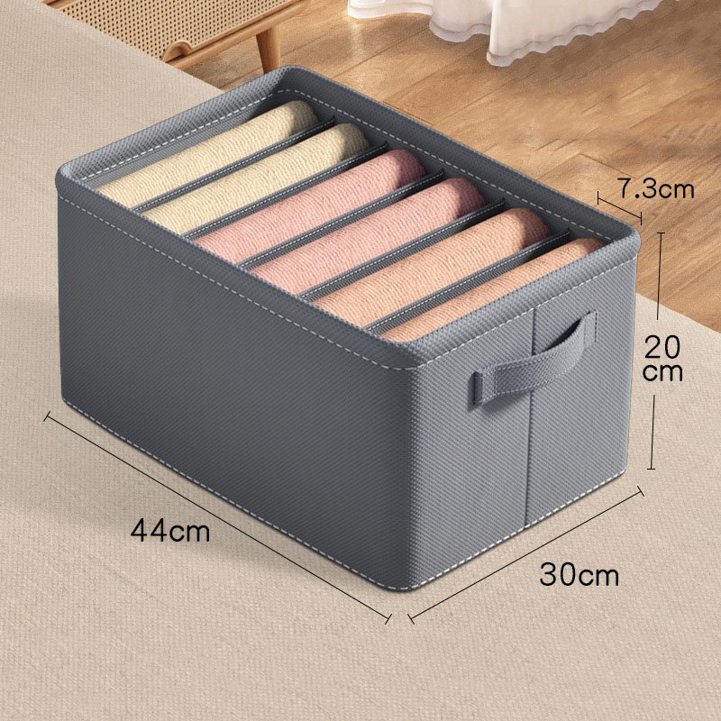Hot Selling Collapsible Drawer Organizer Clothes Separated Storage Box Jeans Organizer For Closet