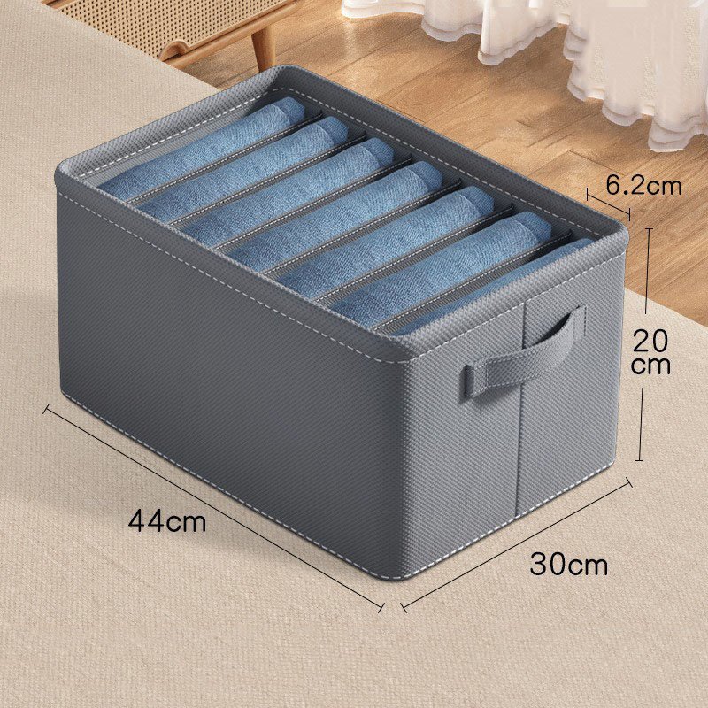 Hot Selling Collapsible Drawer Organizer Clothes Separated Storage Box Jeans Organizer For Closet