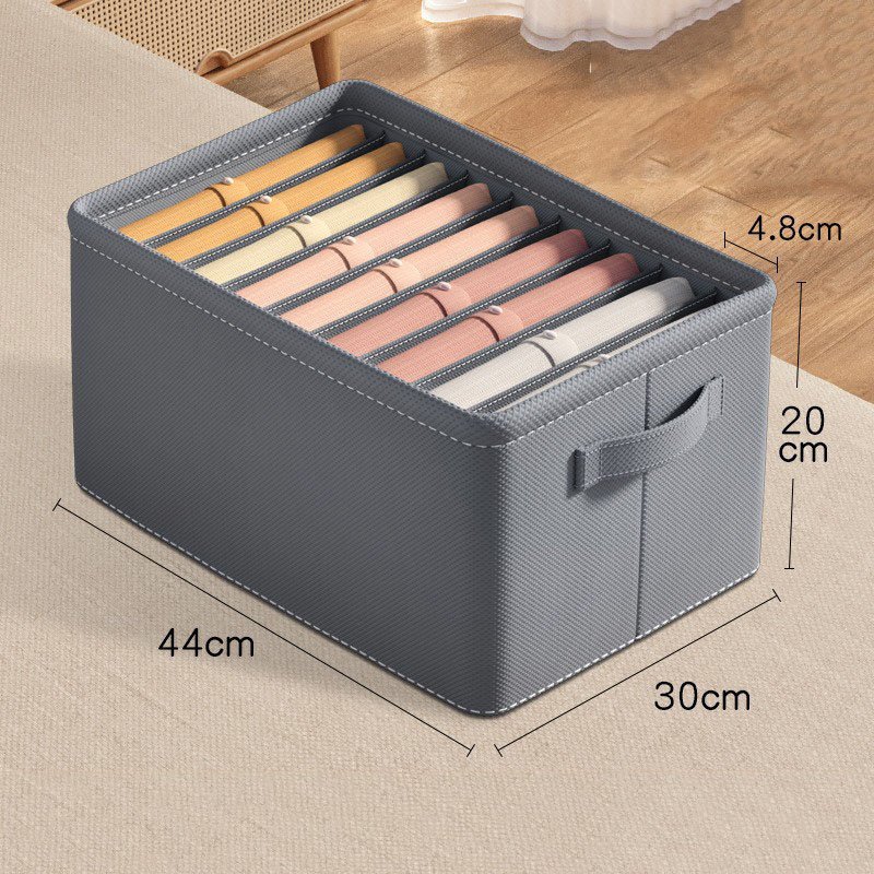Hot Selling Collapsible Drawer Organizer Clothes Separated Storage Box Jeans Organizer For Closet