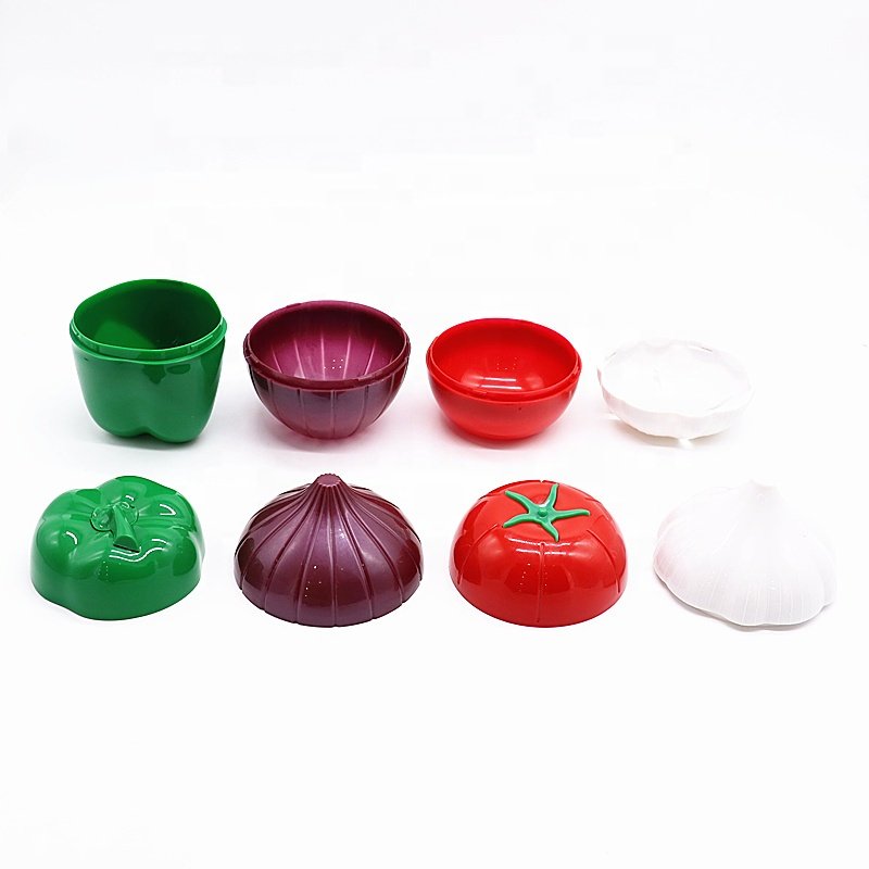 Reusable plastic vegetable food saver set,keeper,storage container kitchen gadgets refrigerator box