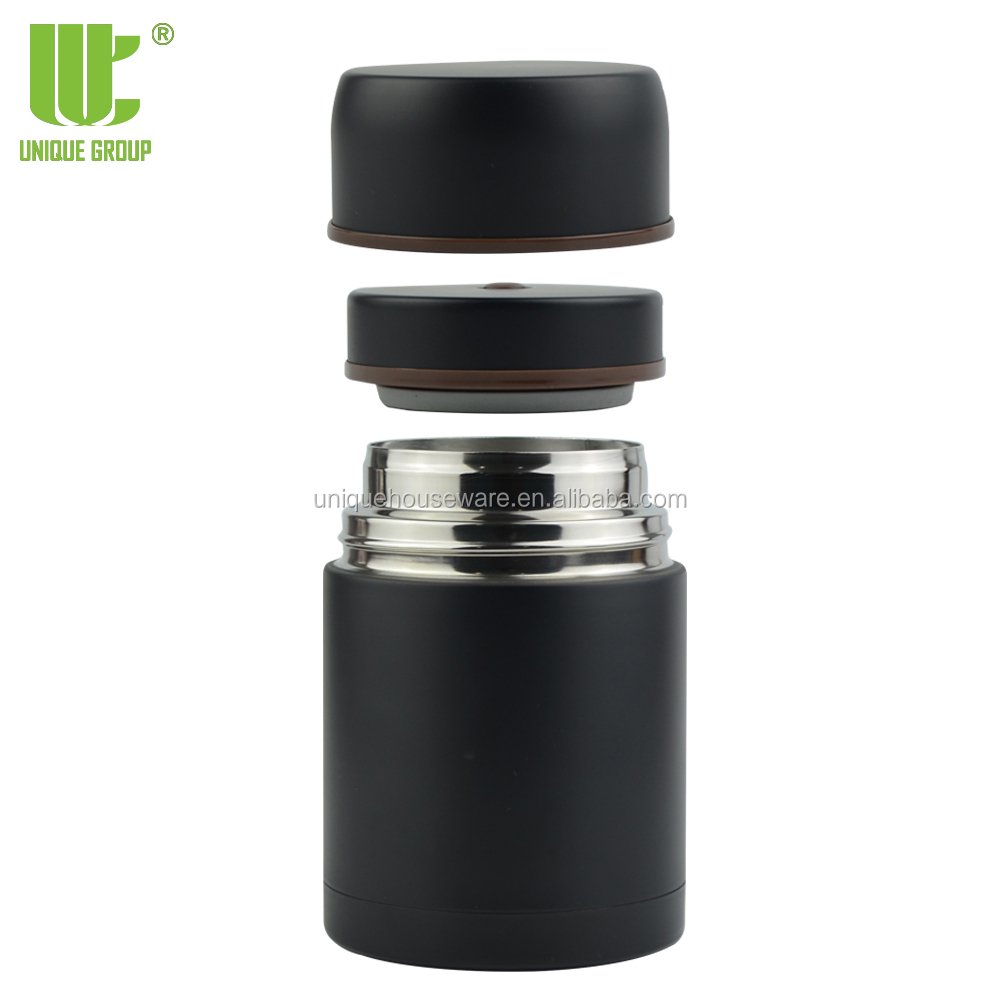 Keep Food Warmer Stainless Steel Non Electric Airtight Plastic Lid Food Maker For Cooking Congee Noodle