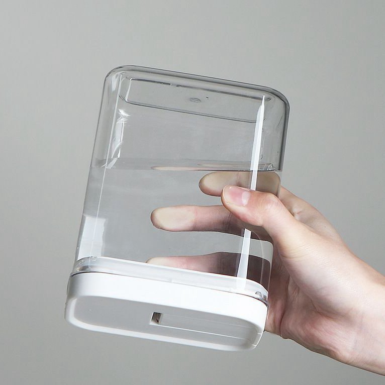 Airtight Food Storage Container Plastic Cereal Storage Box Household Kitchen Grain Spice Storage Jar