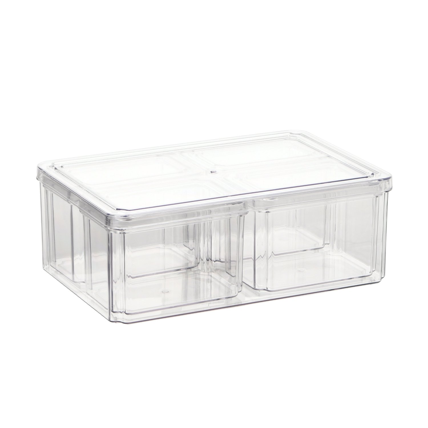 5PCS Wholesale High Quality Plastic PET 5pcs Refrigerator Organizer Set Food Storage Containers with Factory Price