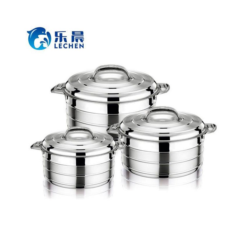 Stainless Steel Lunch Box Container Double Heat Preservation Pot Food Warmer Container 4pcs5pcs