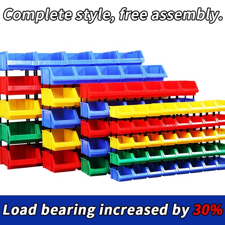 Industrial Wall Mounted Accessories Warehouse Screw Bolt Tool Plastic Storage Box