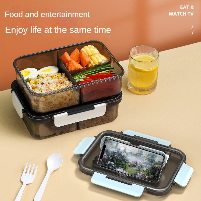 1500ML Popular hot sales healthy style Kids Dining Simply Modern daily Lunch Bento Box Portable eco-friendly Lunchbox BPA Free