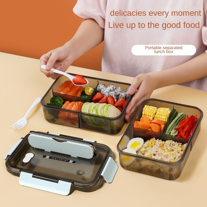 1500ML Popular hot sales healthy style Kids Dining Simply Modern daily Lunch Bento Box Portable eco-friendly Lunchbox BPA Free