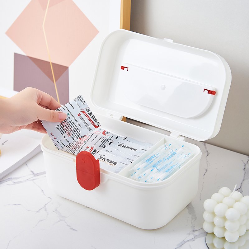 Multi-functional Medicine Chest Box Storage First Aid Kit Box Cabinet Storage Box