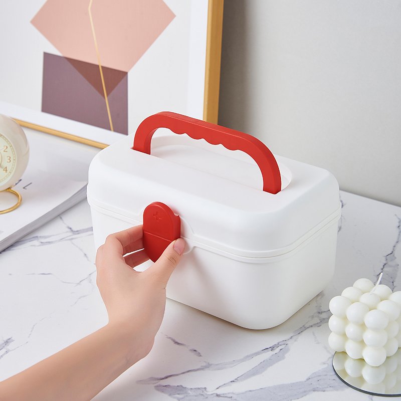 Multi-functional Medicine Chest Box Storage First Aid Kit Box Cabinet Storage Box
