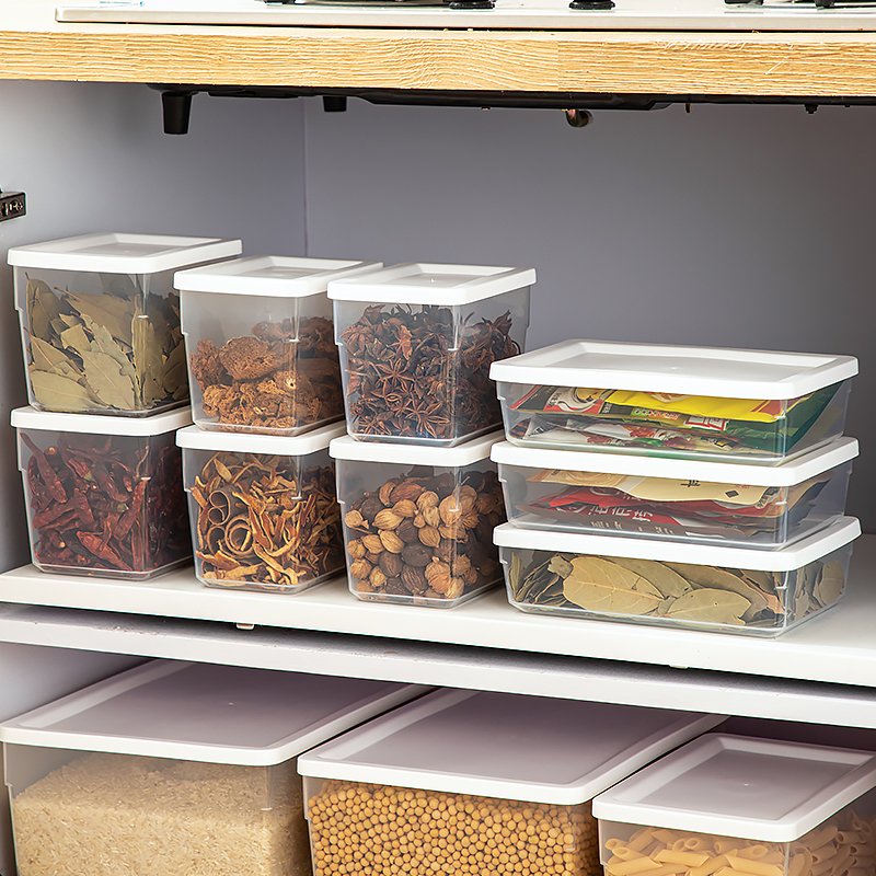 Preservation Storage Box Spice Container Waterproof and Dustproof Kitchen Storage Container Home Accessories