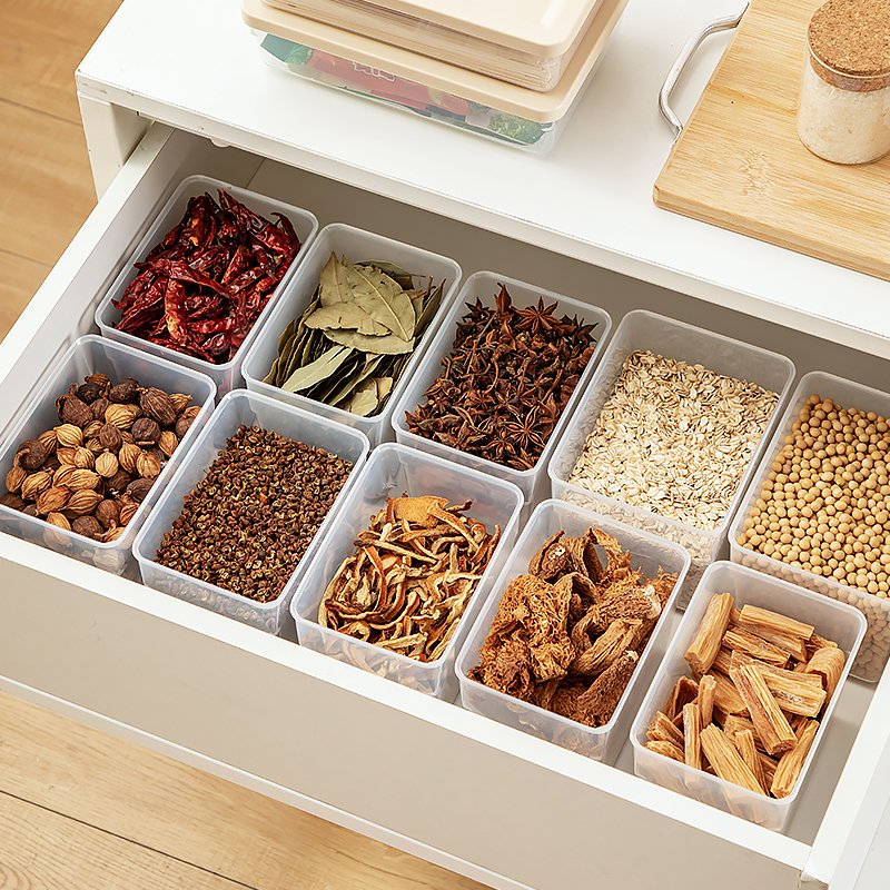 Preservation Storage Box Spice Container Waterproof and Dustproof Kitchen Storage Container Home Accessories