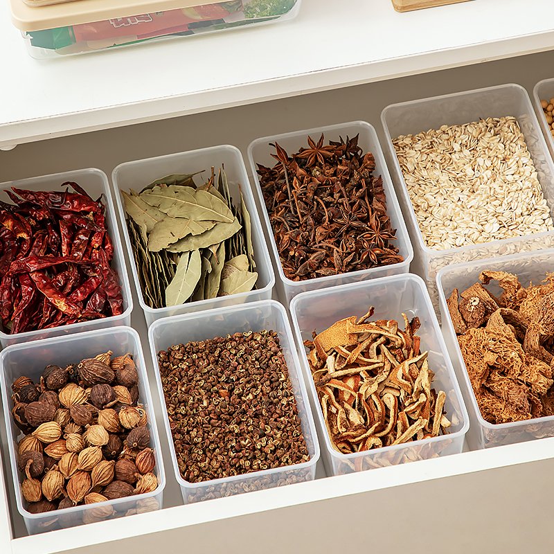 Preservation Storage Box Spice Container Waterproof and Dustproof Kitchen Storage Container Home Accessories
