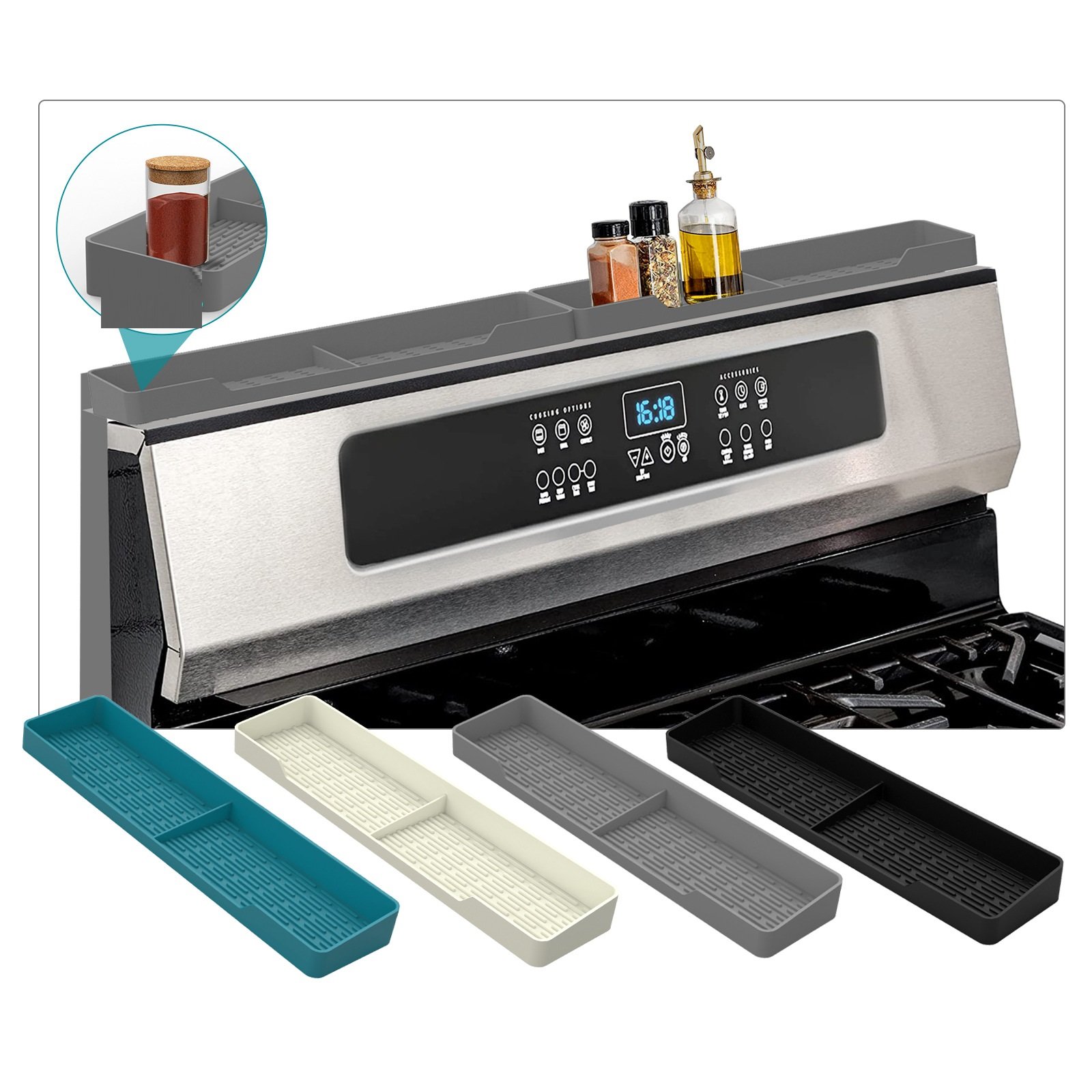 Wholesale Multifunctional Kitchen Microwave Silicone Oven Rack Storage Rack Bakery Rack Ovens