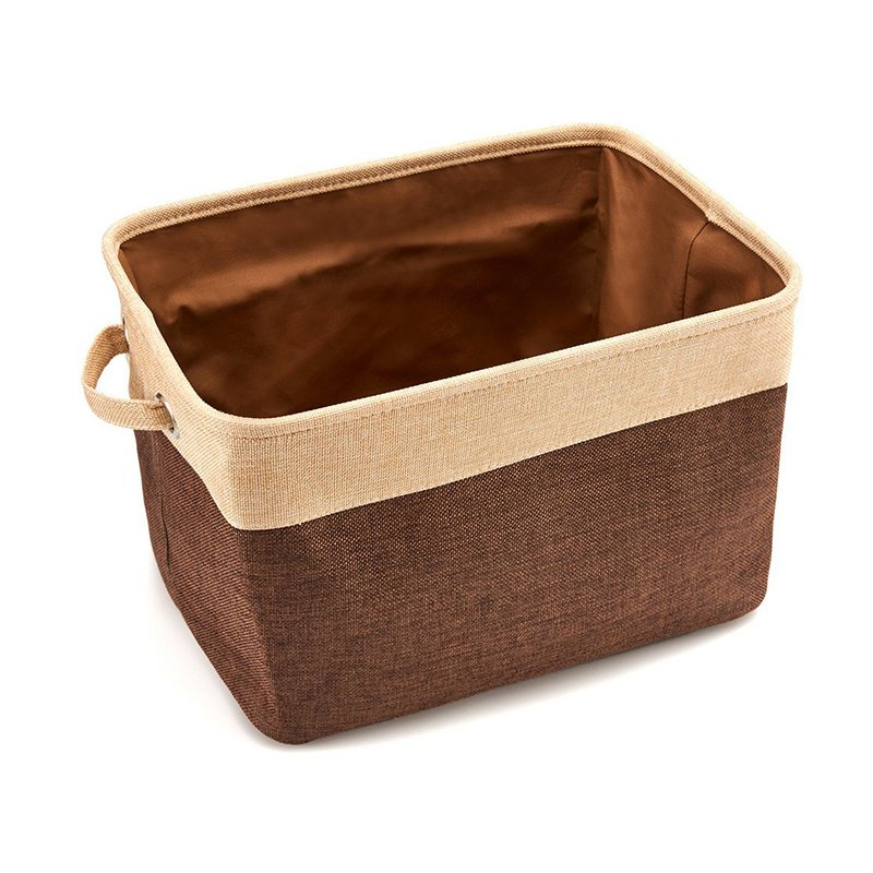 Home decorate collapsible canvas pet storage bins for organizing pet toy accessory, blankets , food and leashes