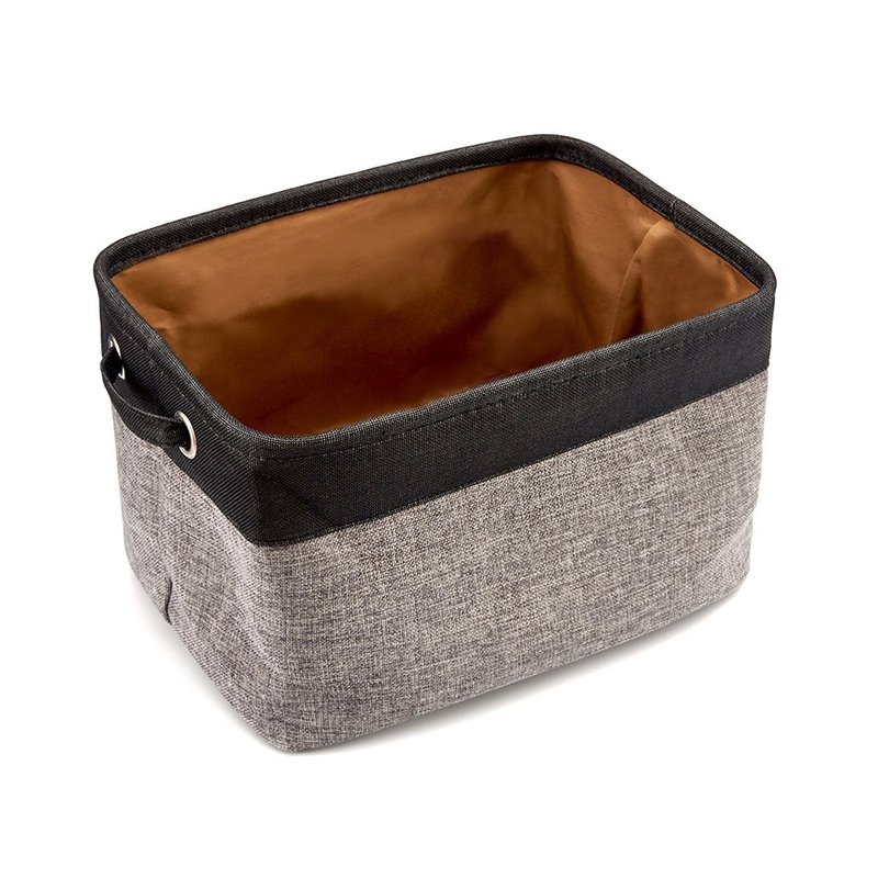 Home decorate collapsible canvas pet storage bins for organizing pet toy accessory, blankets , food and leashes