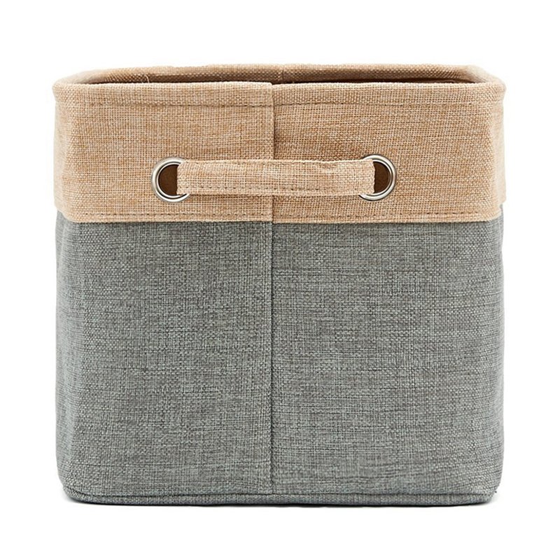 Home decorate collapsible canvas pet storage bins for organizing pet toy accessory, blankets , food and leashes