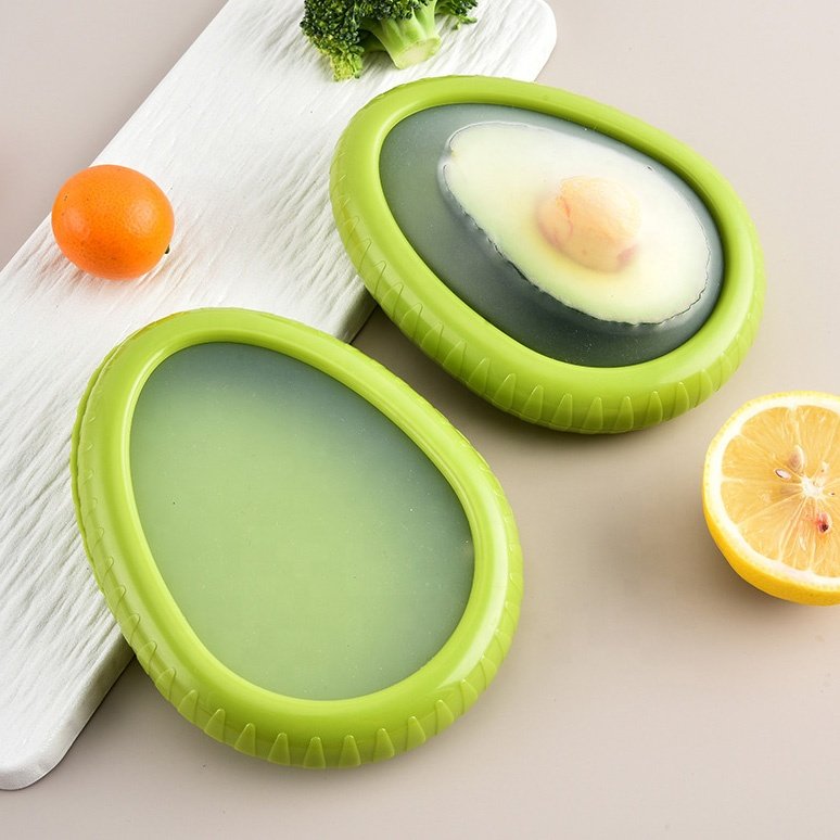 New Silicone Film Sealing Fruit Vegetable Anti-Oxidation Storage Box Refrigerate Fruit Storage Container