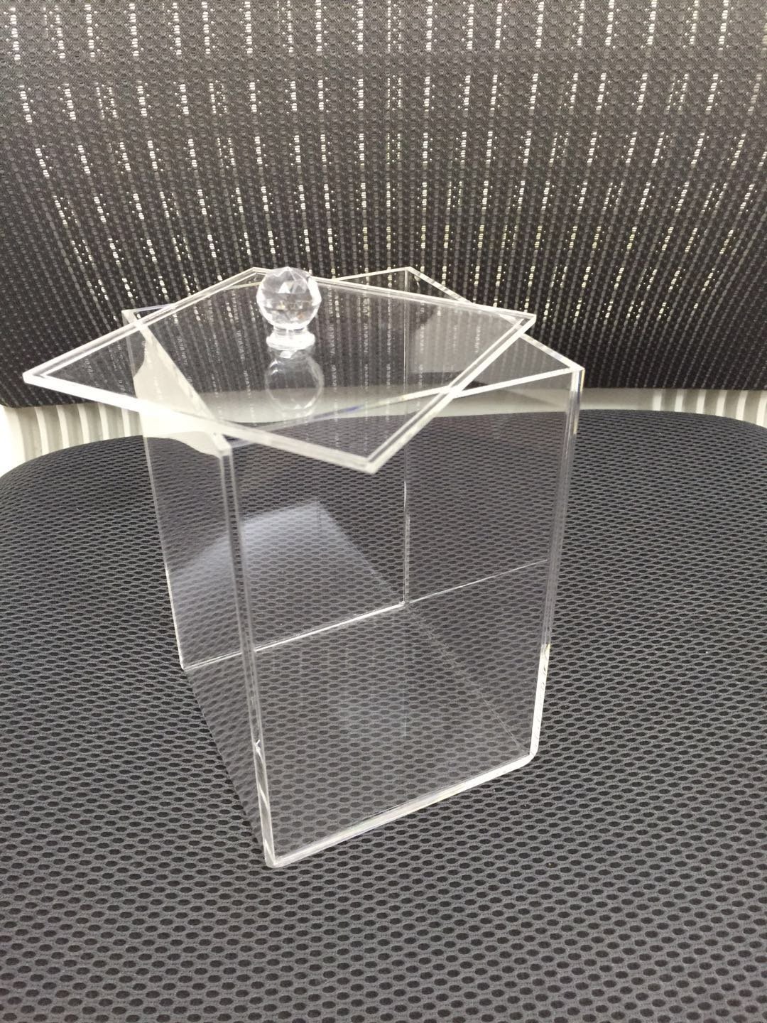 custom made acrylic display box storage box