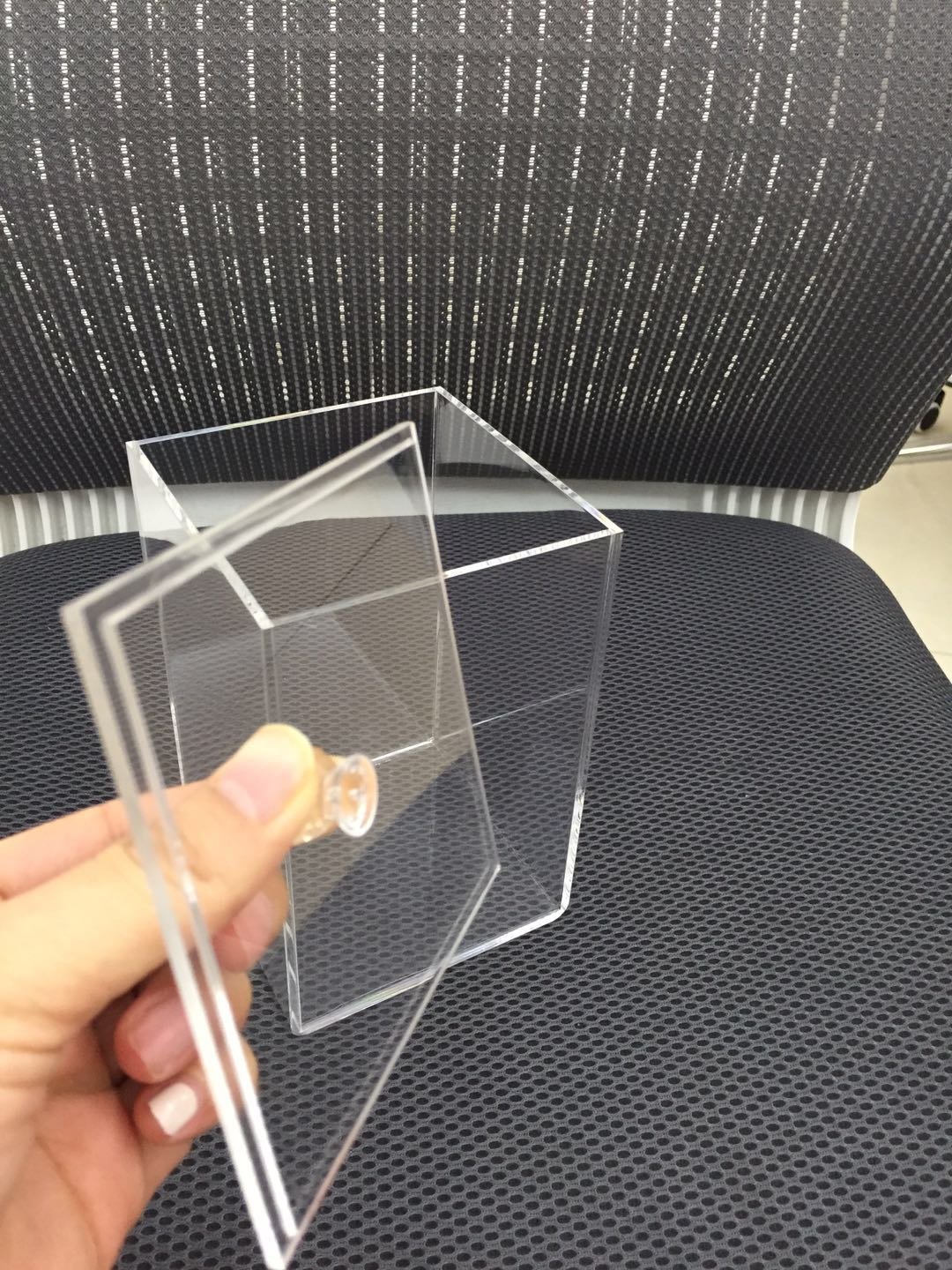 custom made acrylic display box storage box