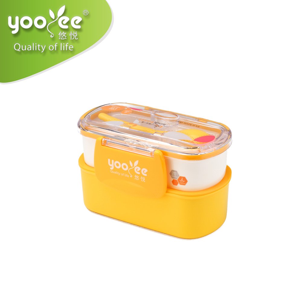 Japanese Style Grade Material 3 Layer Container Student Bento Lunch Box Food Plastic for Kids Storage Boxes & Bins