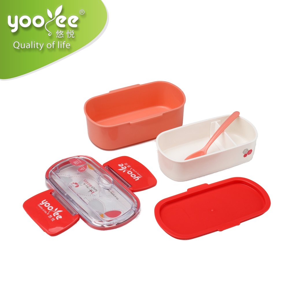 Japanese Style Grade Material 3 Layer Container Student Bento Lunch Box Food Plastic for Kids Storage Boxes & Bins