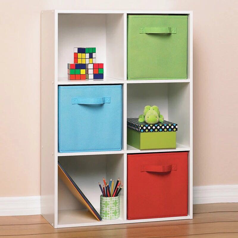 Multifunction Home Essentials Large Fashion Cardboard Folding Nonwoven Fabric Lidless Toy Clothes Storage Box with Handle