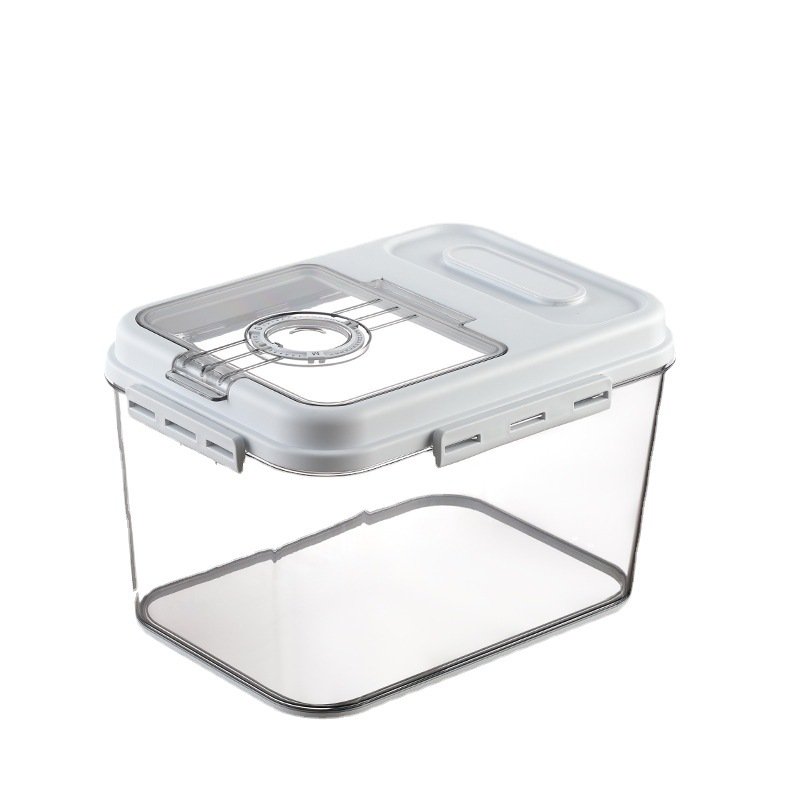 Hot sale food storage box kitchen grain container rice dispenser