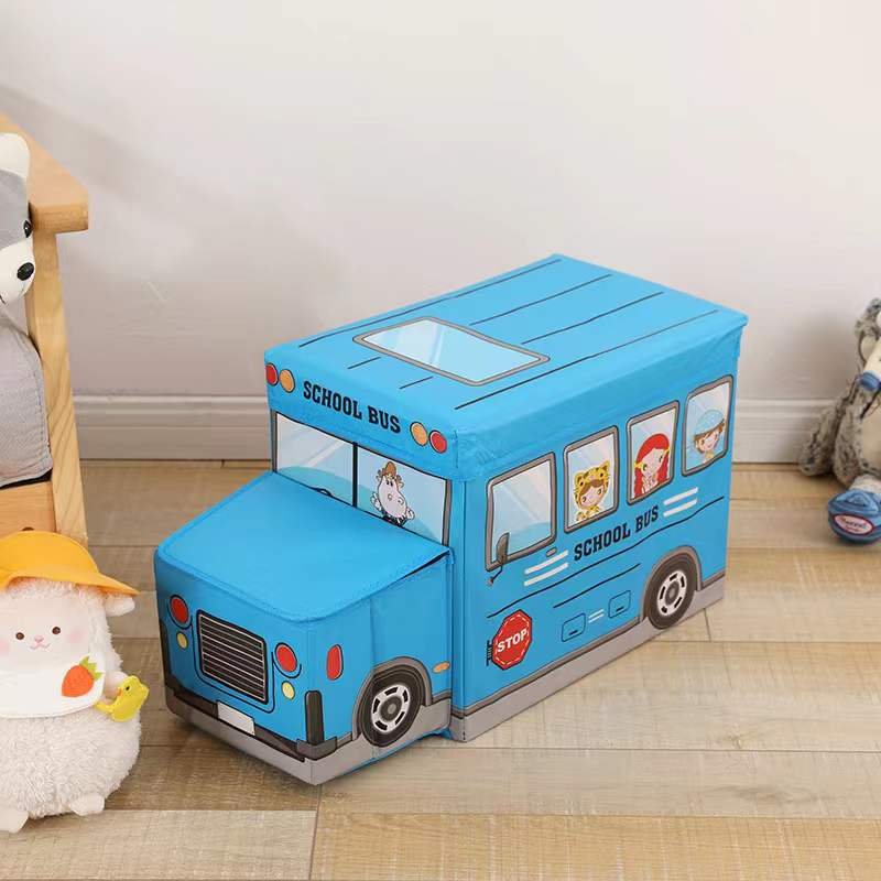 New Arrival Children Toy Folding Storage Box Ottoman