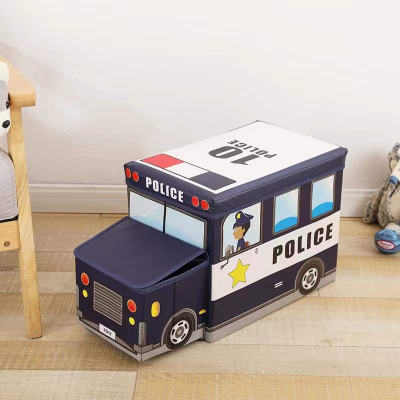 New Arrival Children Toy Folding Storage Box Ottoman