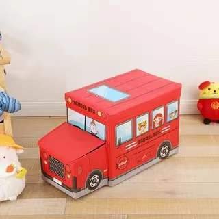 New Arrival Children Toy Folding Storage Box Ottoman
