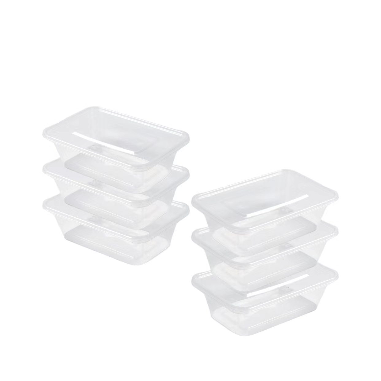 Disposable Plastic Container Plastic Air Tight Food Storage Containers With Lids meal prep containers