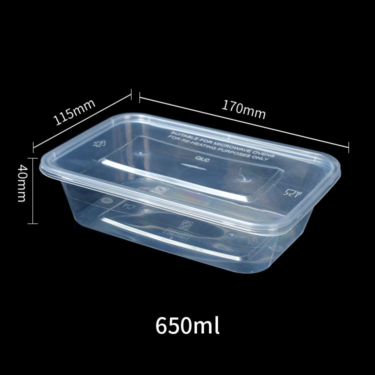 Disposable Plastic Container Plastic Air Tight Food Storage Containers With Lids meal prep containers