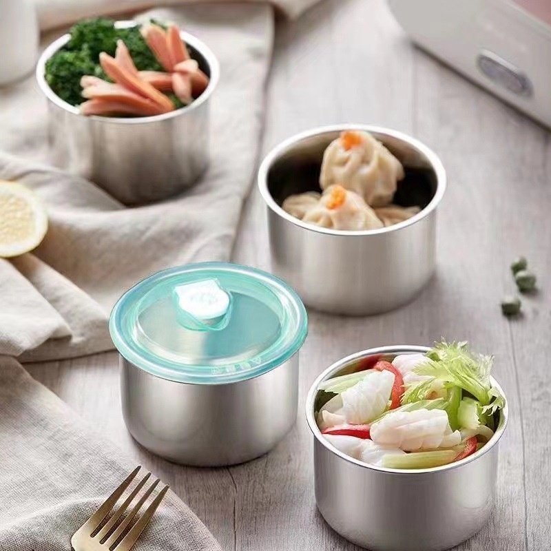Wholesale Multiple Sizes Keep Fresh Bento Lunch Box Stainless Steel Crisper Food Storage Container