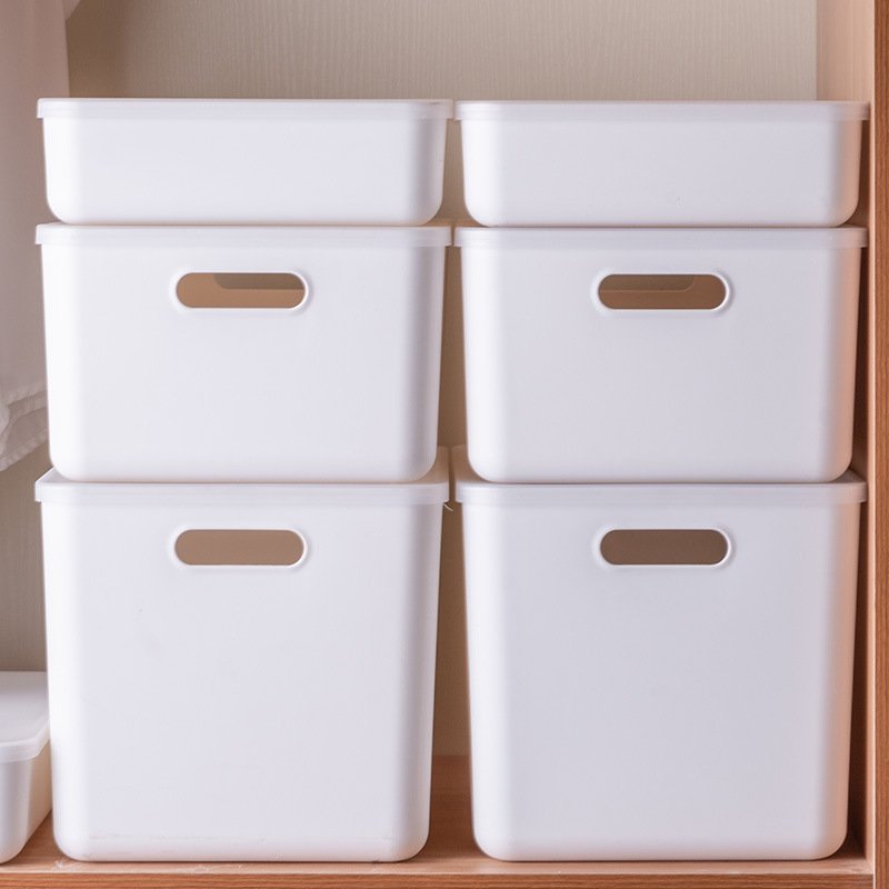 2024 Hot Sale High Capacity Plastic Storage Box for Clothing Home Organizer with Lid