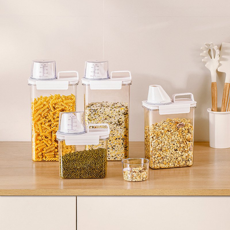Wholesale Pet Food Container Storage Box For Kitchen Grain Rice Container Storage Box With Lid